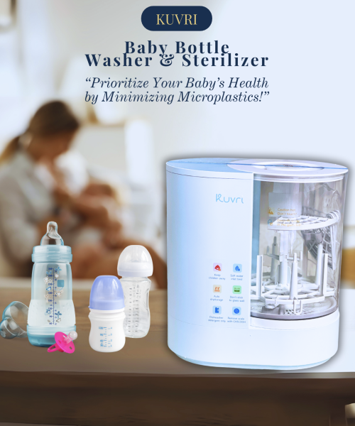 KUVRI Baby Bottle Washer & Sterilizer